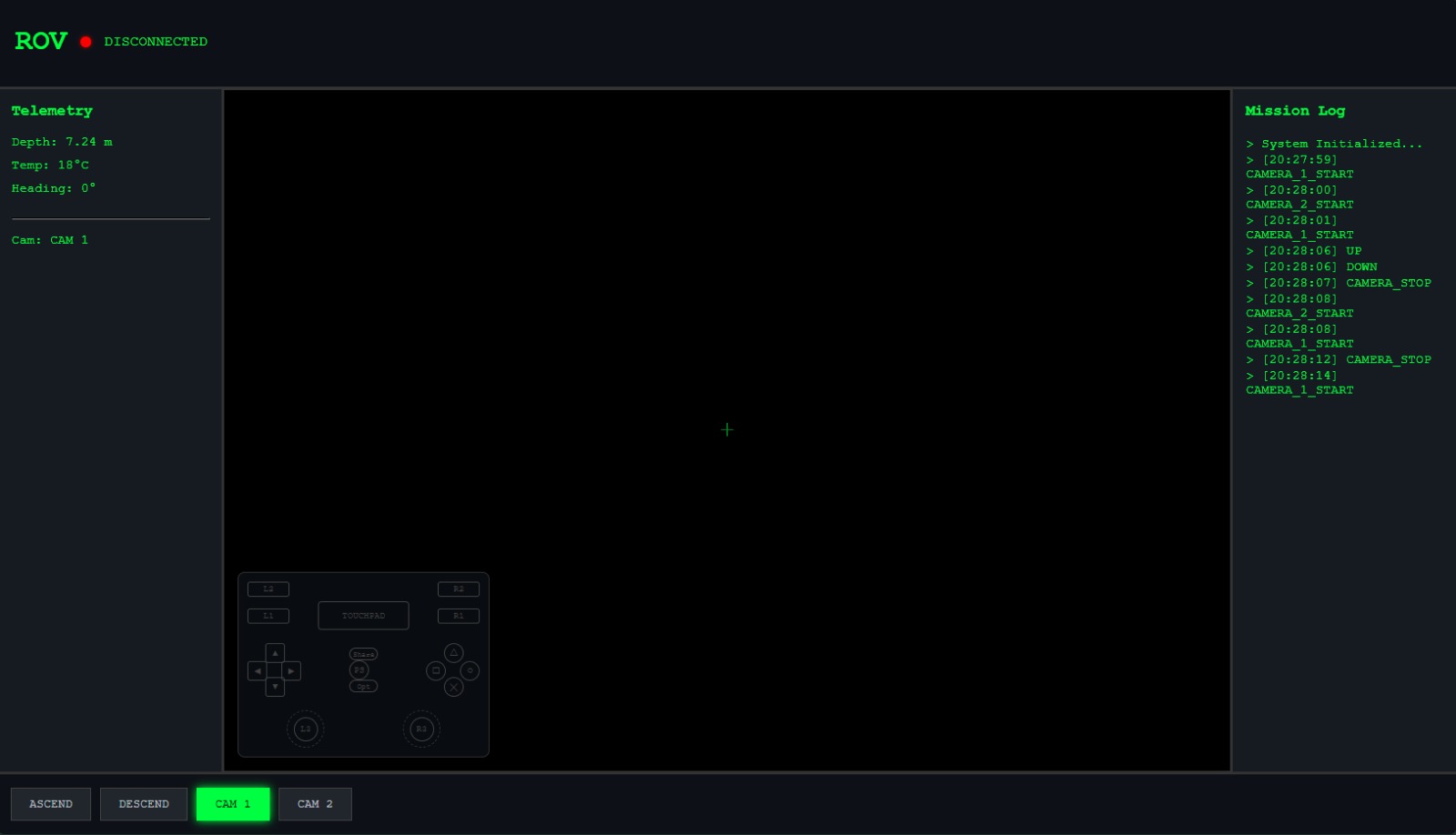Pilot control interface