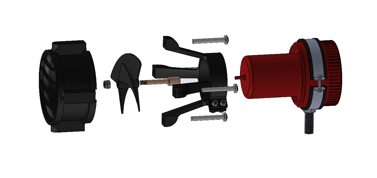 Ducted thruster assembly